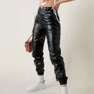 Shein leather pants